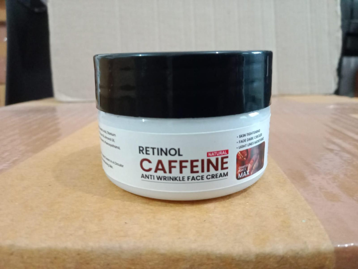 Retinol Caffeine Anti Wrinkle Face Cream