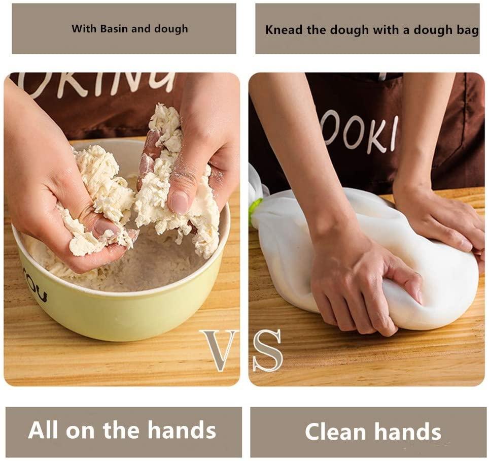 Kneading Bag- Reusable Food-Grade Silicone Dough Kneading Bag