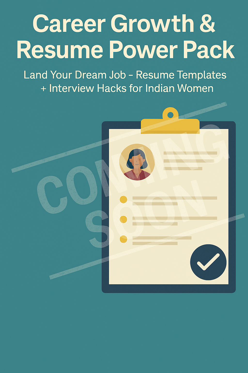 Career Growth & Resume Power Pack