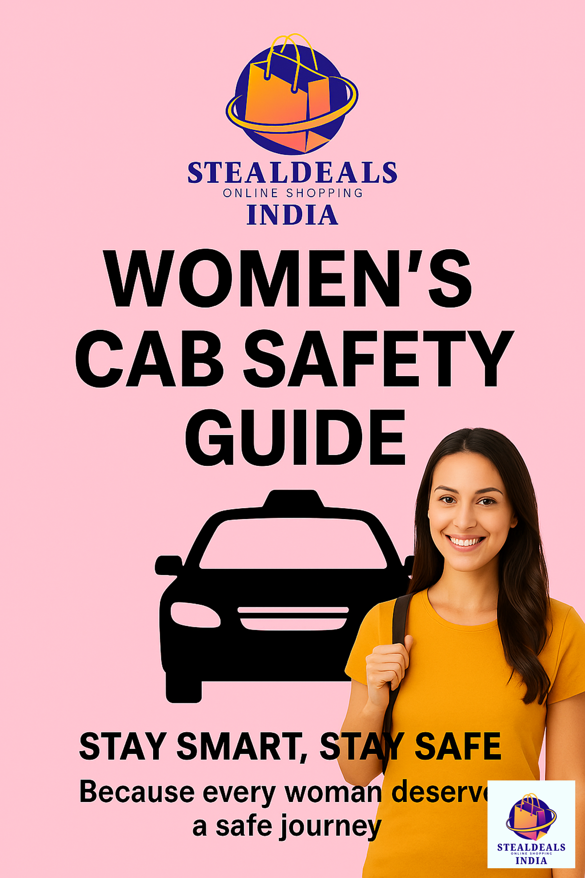 25 Proven Women’s Travel Safety Tools & Tips — Just ₹199 (Launch Price)