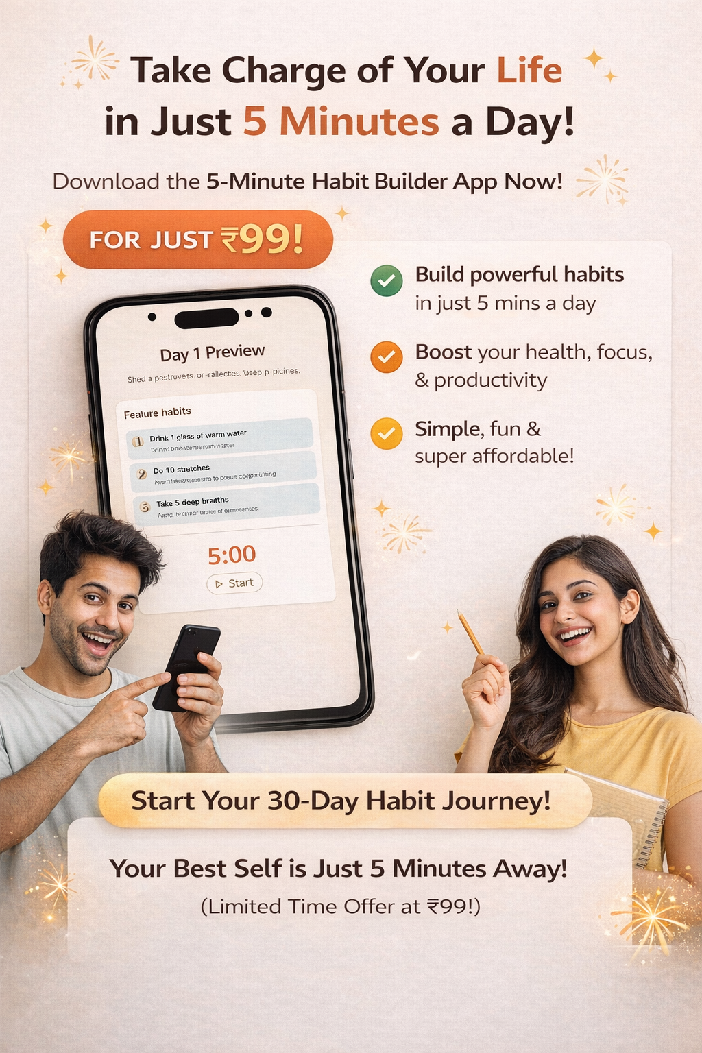 5 Min Habit – App Access