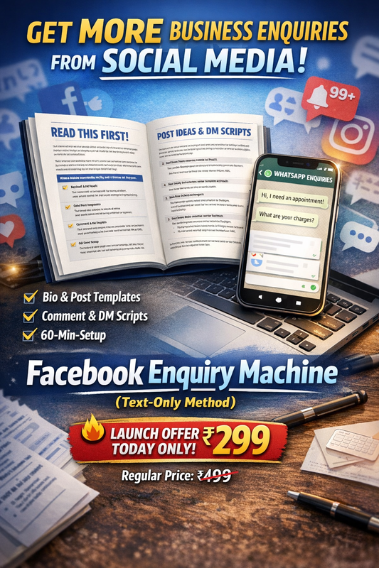 Facebook Enquiry Machine (Text-Only Method)